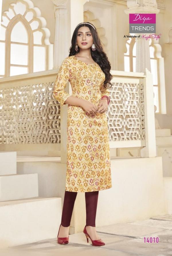 Gardencity 14 Fancy Wear rayon Designer Kurti Collection